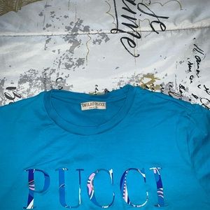 Emilio PUCCI, Size: Small, Color: Blue